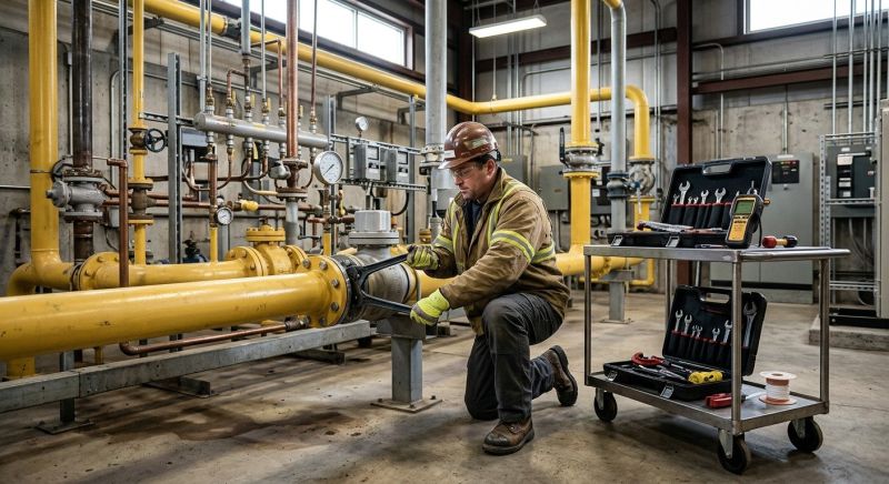 Commercial Gas Line Service in Sacramento, CA