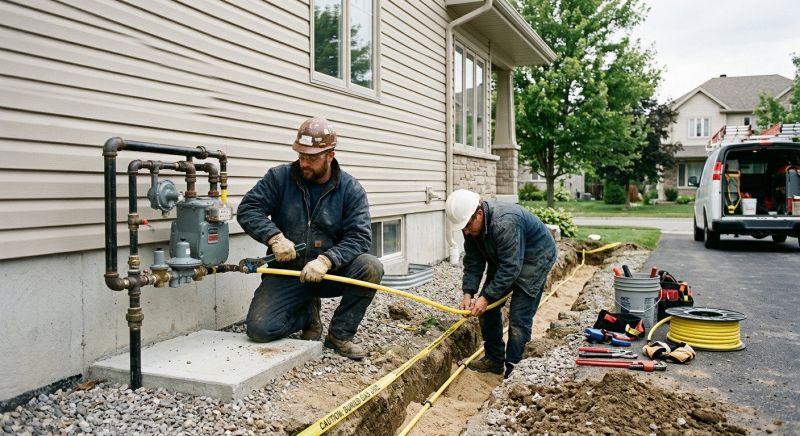 Residential Gas Piping in Sacramento, CA