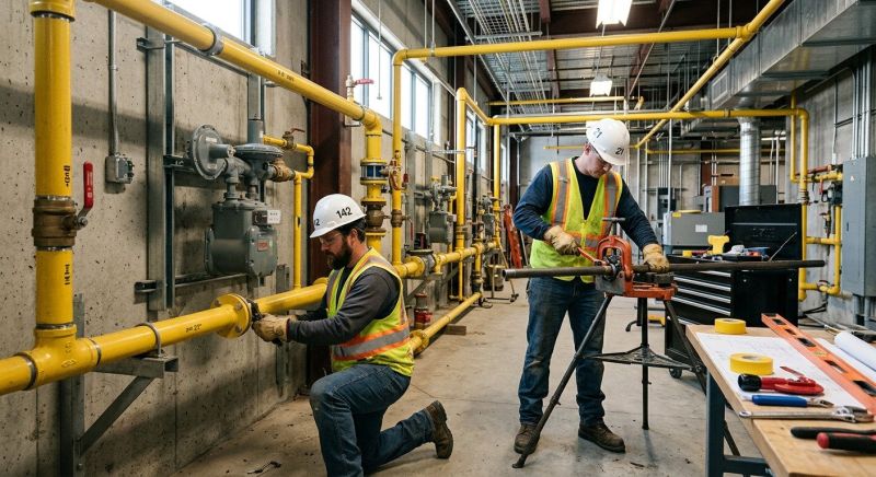 Commercial Gas Installation in Sacramento, CA