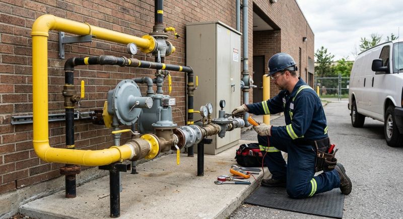 Commercial Gas Line Repair in Sacramento, CA