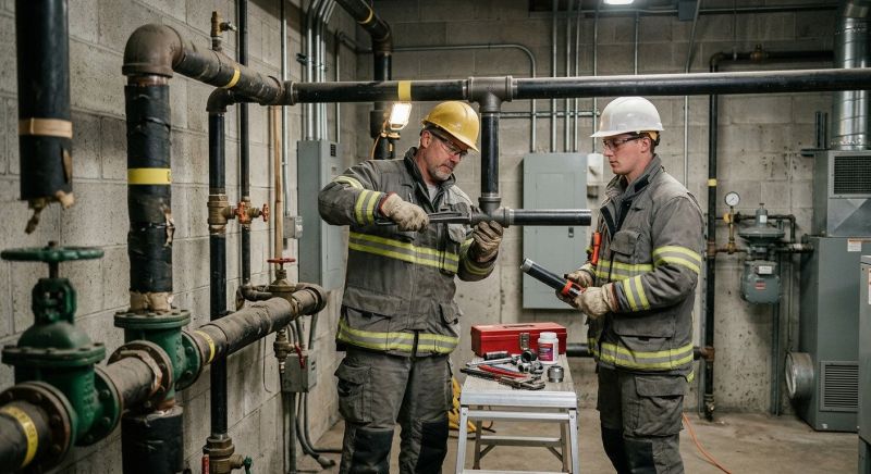 Commercial Gas Line Service in Sacramento, CA