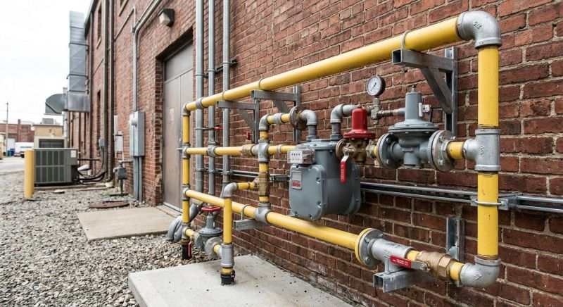 Commercial Gas Piping in Sacramento, CA
