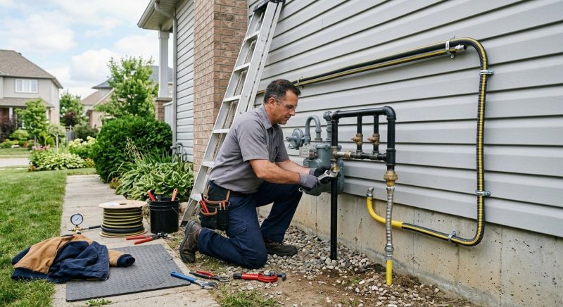 Fire Pit Gas Line Installation in Sacramento, CA