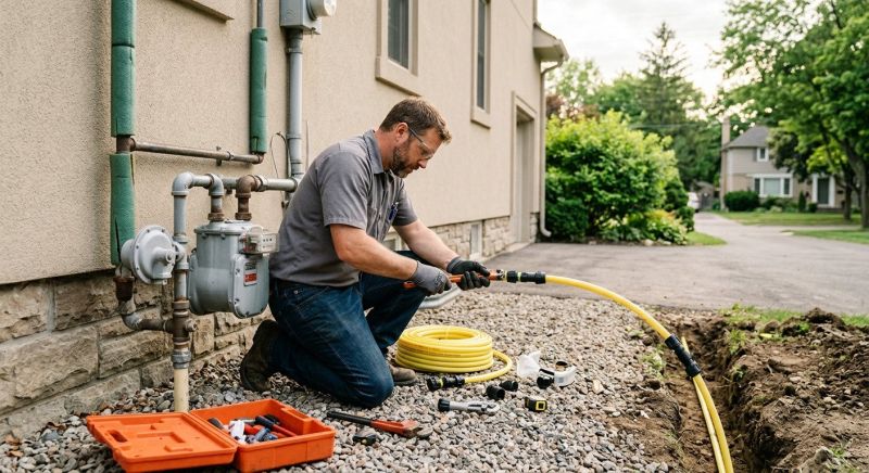 Gas Line Installation in Sacramento, CA