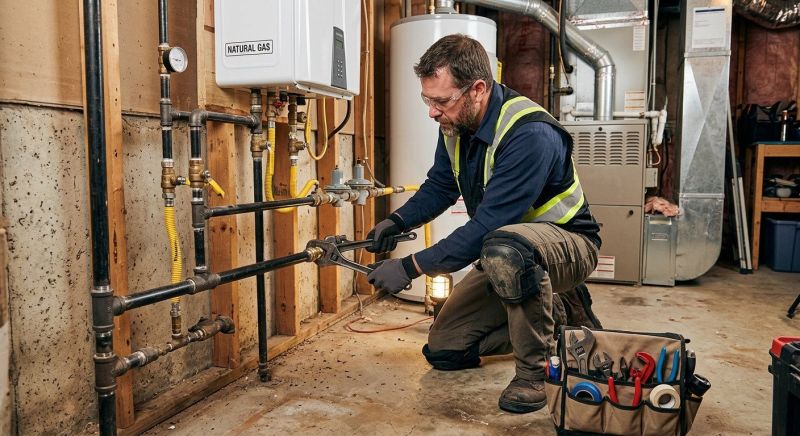 Gas Line Plumbing in Columbus, OH