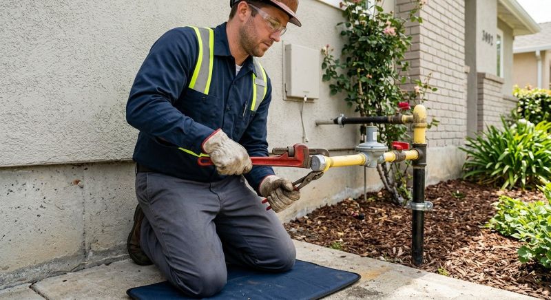 Gas Line Repair in Sacramento, CA