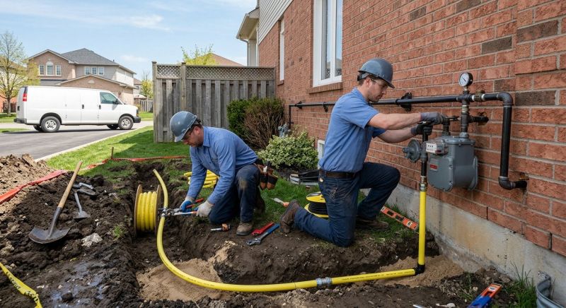Gas Line Rerouting in Sacramento, CA