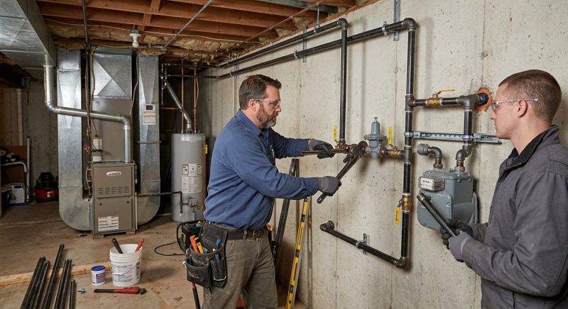 Gas Pipe Installation in Sacramento, CA