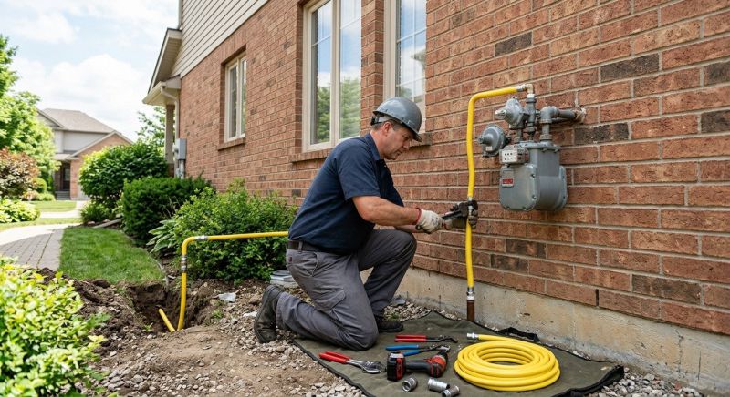 Natural Gas Line Installation in Sacramento, CA