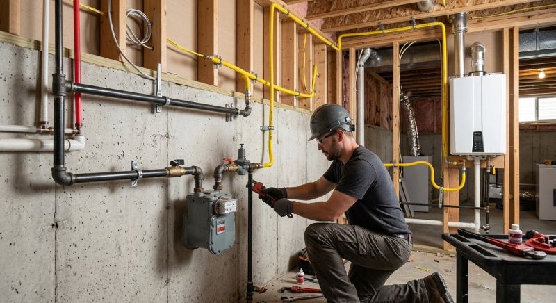 Residential Gas Piping in Sacramento, CA
