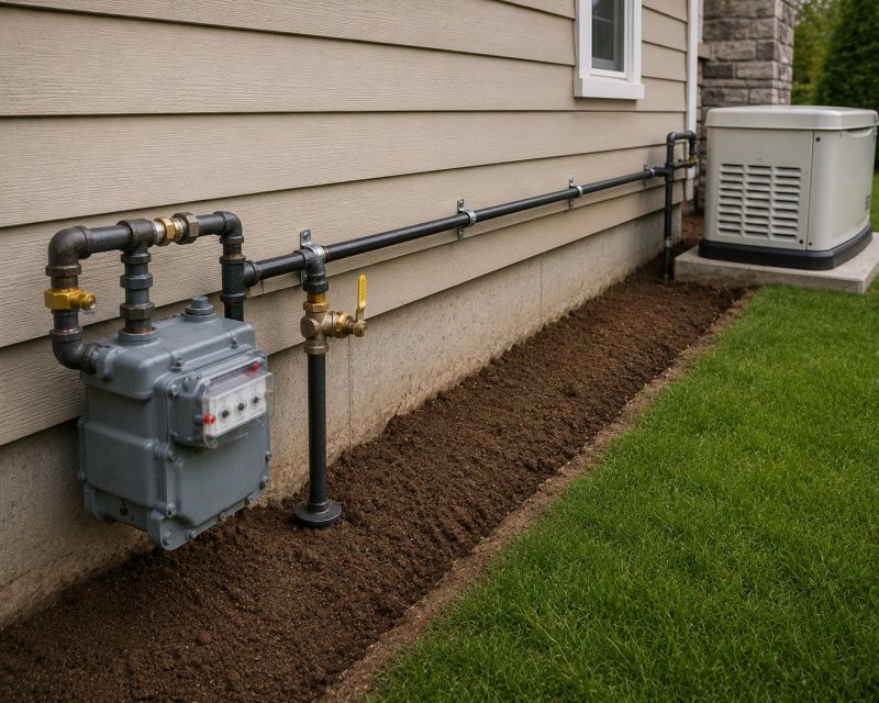 Underground Gas Line Service in Sacramento, CA